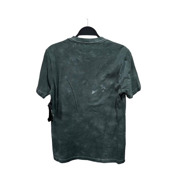 True Religion Mens Size S Buddha Logo Graphic Tee Balsam Green Tie‎ Dye T-Shirt - Picture 3 of 8